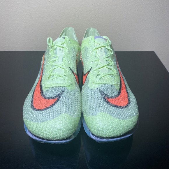 Nike Air Zoom Victory Men's Fast Pack Volt Green Track Spikes Orange CD4… - Picture 5 of 7